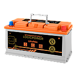 Автомобільний літієвий акумулятор LogicPower LiFePO4 12V - 100 Ah (+ праворуч) BMS 1200А ILP, фото 3