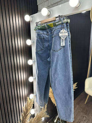 Неймовірні жіночі джинси, тканина "Джинс" 52, 54, 56, 58, 60, 62 розмір 52, фото 2