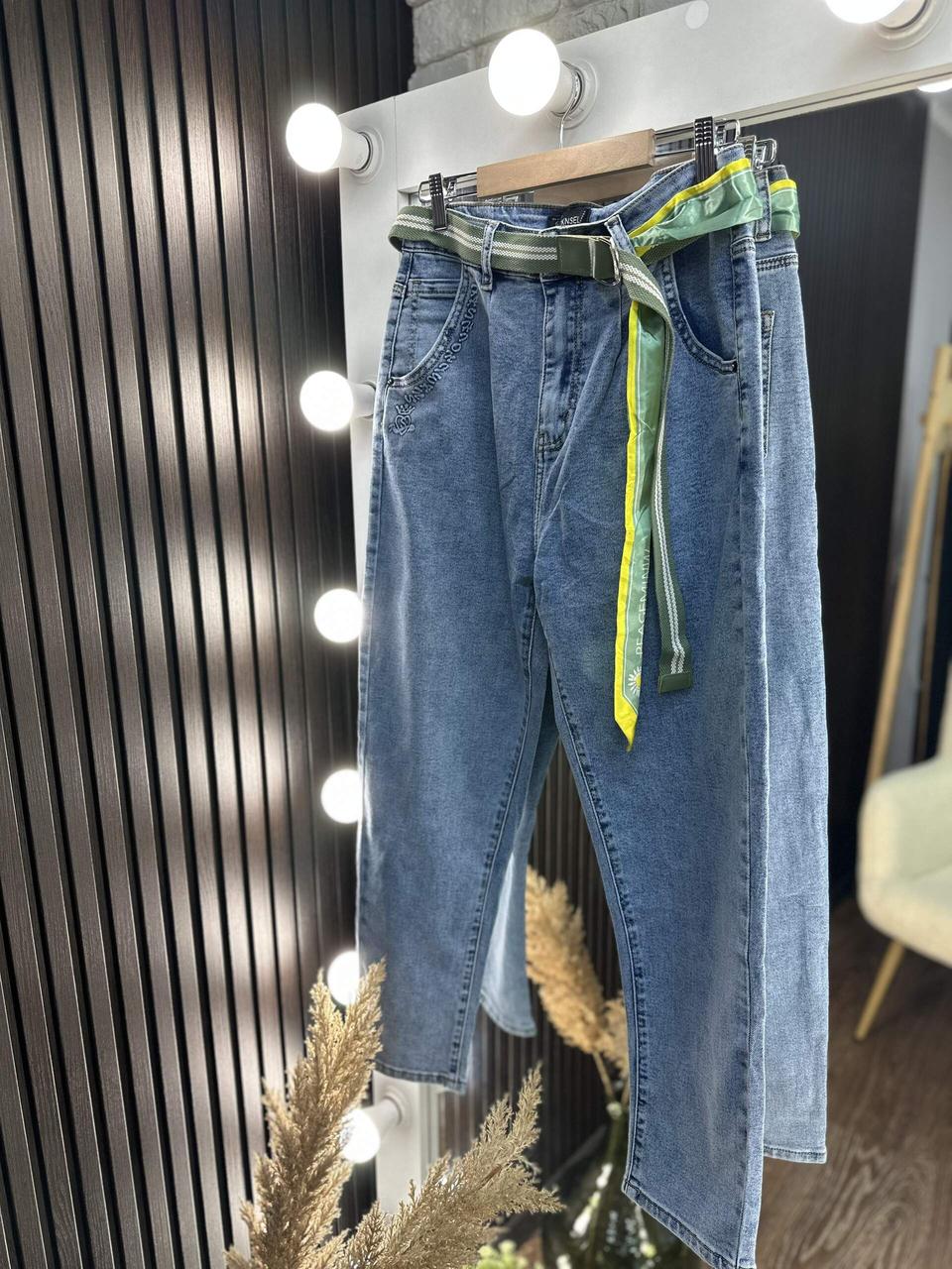 Неймовірні жіночі джинси, тканина "Джинс" 52, 54, 56, 58, 60, 62 розмір 52