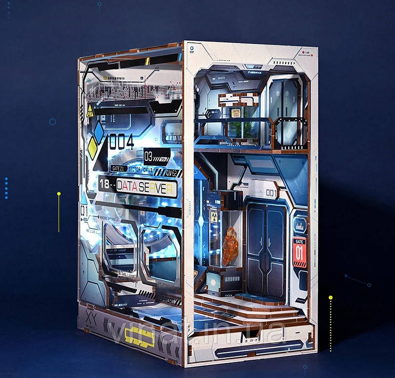 Бук Нук Alien Hub Book Nook DIY Інтерьерний конструктор SL-15