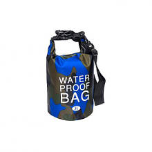 Водонепроникна сумка - гермомішок "Камуфляж" 3л F-3L 31х23см MZOPT