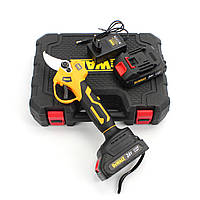 Аккумуляторный секатор DeWalt DCMPP540P1 (24V, 5AH), АКБ секатор Деволт