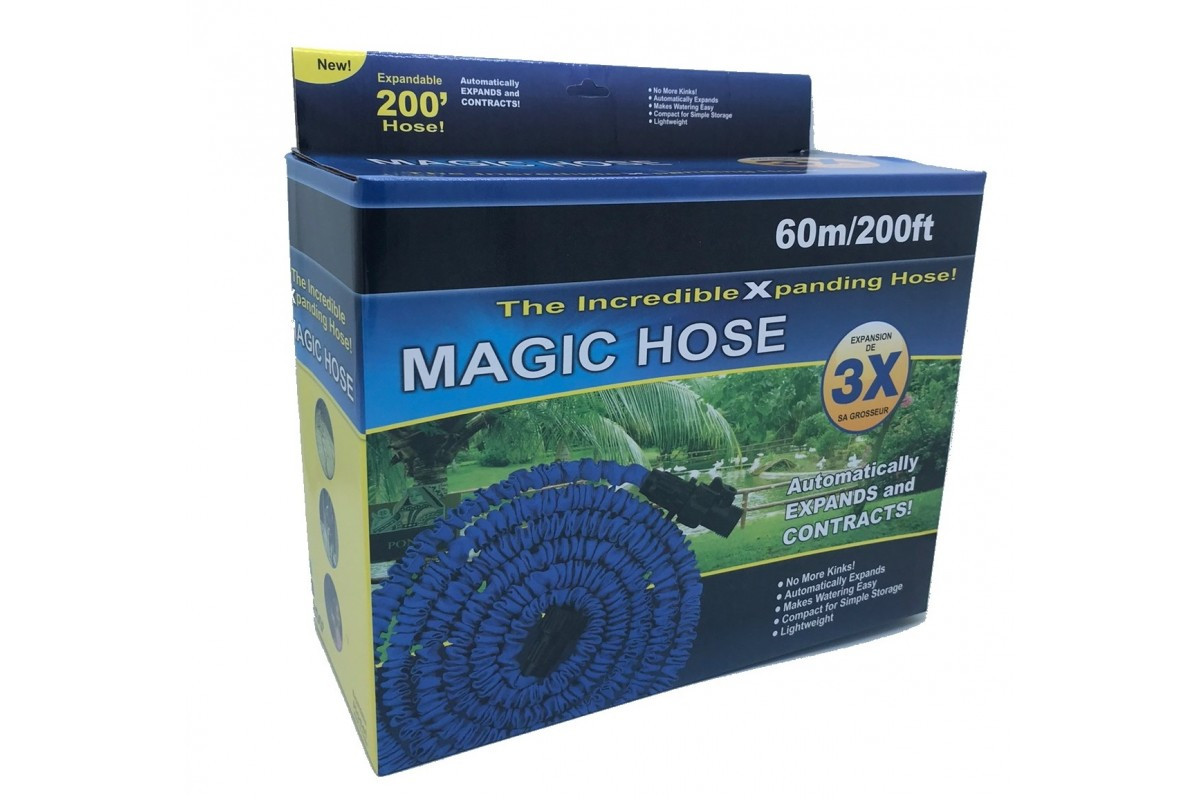 Шланг поливальний що розтягується MAGIC HOSE 60м/200ft