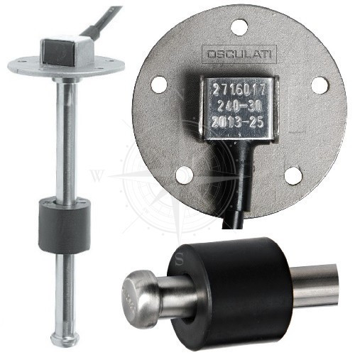 Сенсор рівня палива Osculati для човнового бака 22cм 240-33Ω (27.160.22)
