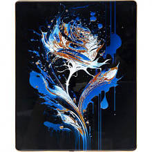 Картина інтер'єрна "Абстрактна Троянда" з камінням 40х50см D745 MZOPT