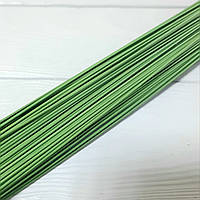 Дріт + ПЛАСТИК 1.2 мм 20 шт (довжина 60 см). Зелена 20 шт.