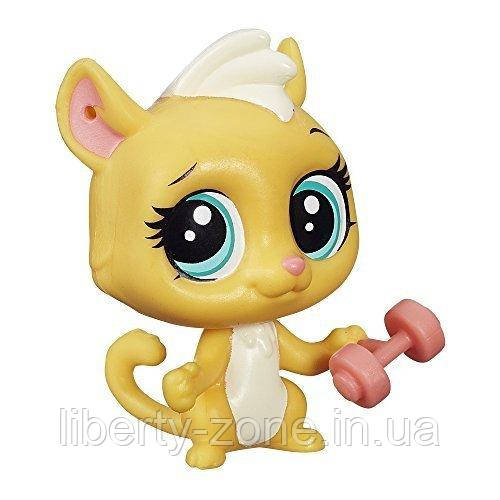 Фігурка Gerry Goldman Littlest Pet Shop LPS кіт Джеррі Голдман Gerry Goldman Уцінка пошкодження в блістері