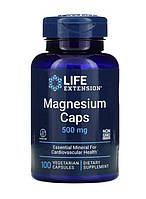 Life Extension, Магній для дорослих, magnesium 500 мг (Магний), 100 вегетаріанських капсул