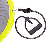 Балансувальна напівсфера для фітнесу з еспандерами 60 см BOSU SPOINT FI-1934, фото 3