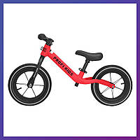 Детский беговел велобег на нейлоновой раме 12 дюймов PROFI KIDS MBB 1010-2 Красный