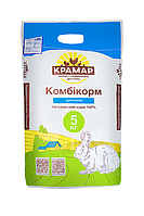 Комбикорм для молодняка кролей 5кг КК 94-1 (до 150 дней)