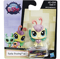 Фигурка Hasbro Littlest Pet Shop - бабочка Фэрли Фростинг (B9757/А8228). Littlest Pet Shop LPS Hasbro Уценка