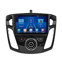 Штатная магнитола Lesko для Ford Focus III Рестайлинг 2014-2019 экран 9" 4/64Gb 4G Wi-Fi GPS Top