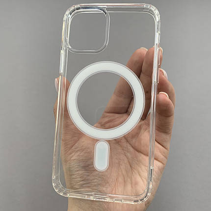 Чохол для Apple iPhone 11 Pro прозорий чохол з MagSafe на телефон айфон 11 про n3h, фото 1