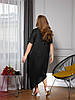 Сукня футляр із двонитки з цікавим фасоном весна-осінь розмір батал, фото 10