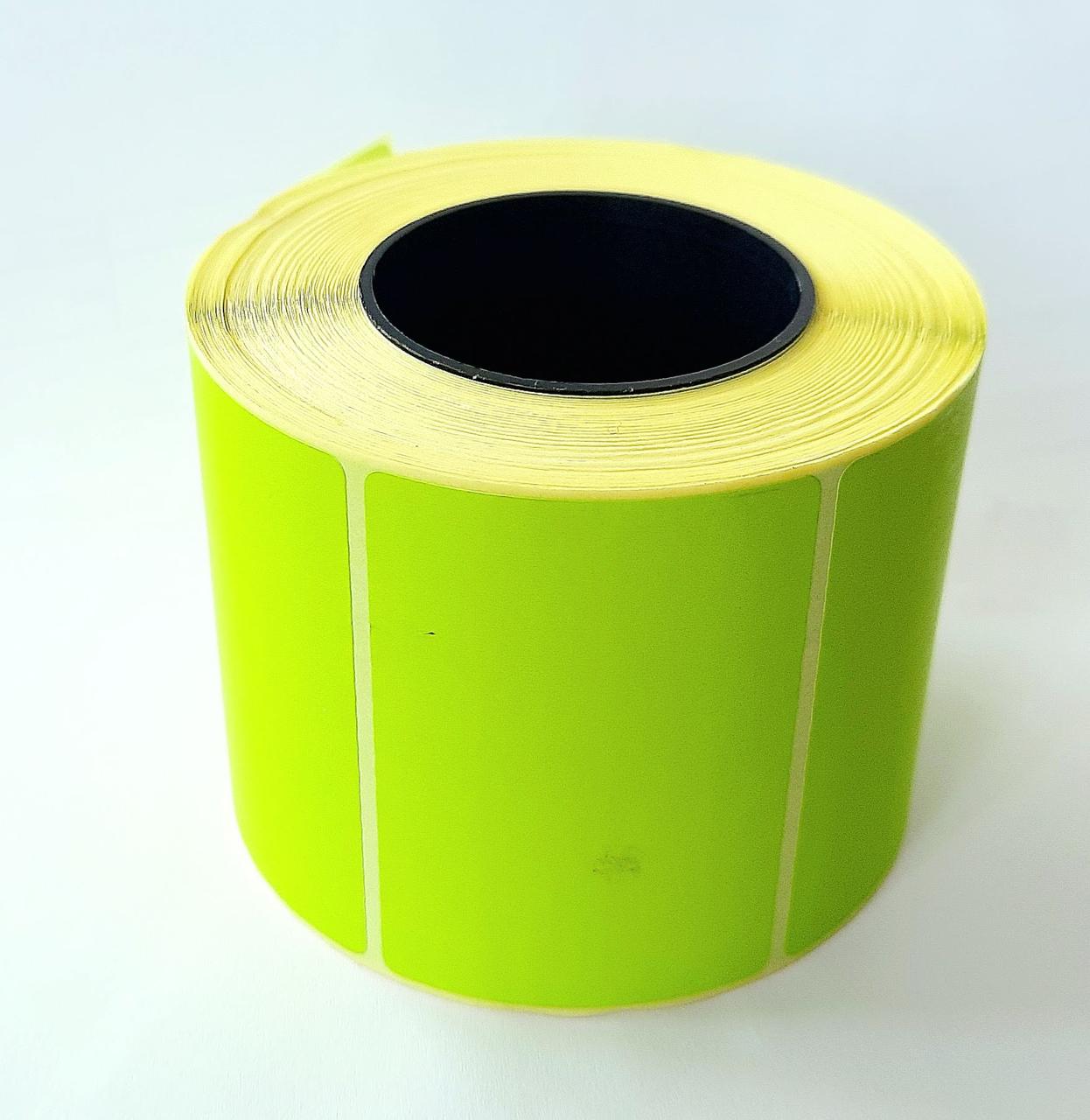 Термоетикетка T.Eco 58 мм х 40 мм /650 шт, салатова, фото 1