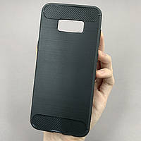 Чехол для Samsung Galaxy S8 Plus чехол бампер карбон на телефон самсунг с8 плюс черный pls