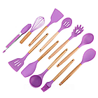 Набір кухонного приладдя 12шт Kitchen Set Фіолетовий / Комплект інструментів для кухні, фото 4