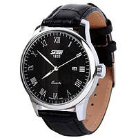 Часы наручные мужские SKMEI 9058LSIBKBK, мужские часы стильные часы на руку, модные DY-397 мужские часы