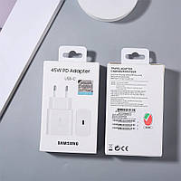 Зарядное устройство Samsung 45W Type-C Original Series 1:1 White