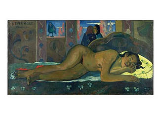 Листівка Paul Gauguin — Nevermore, 1897