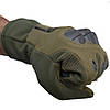 Рукавички зимові тактичні з сенсорним пальцем, розмір XL / Теплі водонепроникні рукавички на хутрі, фото 5