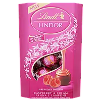 Шоколадные конфеты Lindt LINDOR Chocolate Truffles с малиновым кремом, 200 г