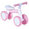 Дитячий біговел велобіг 1,5-3 роки на алюмінієвій рамі PROFI KIDS MBB 1014-2 Рожевий, фото 3