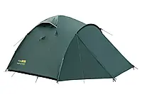 Двухслойная непромокаемая палатка для двоих с 2 входами Tramp Палатки 2-х местные с тамбуром для кемпинга
