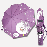 Стильный женский зонт полуавтомат с 9 спицами от производителя Susino, Фиолетовый