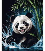 Картина по номерам SANTI "Веселая панда" 40*50 см