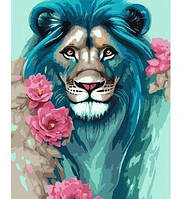 Картина по номерам SANTI "Сказочный лев", 40*50 см