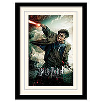 Постер у рамі "Harry Potter (Deathly Hallows Part 2 - Wand)" 30 x 40 см ESTET