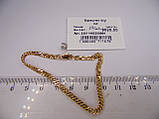 Золотий браслет, розмір 17 см, фото 2