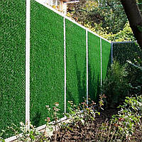 Декоративный зелений забор. Рулонный забор 0.5*10 м