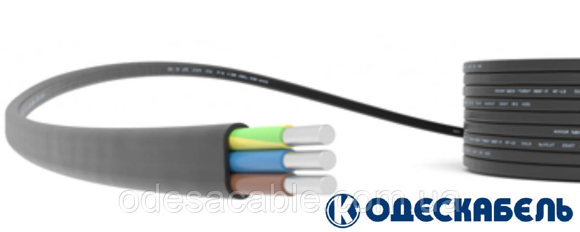 Кабель силовий АВВГнг-Ls-П 3*4 -0,66 (ож.) ПАТ"ОДЕСКАБЕЛЬ"