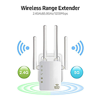[VN-TV0232] Wifi репитер, роутер Wifi AP/Router/Repeater поддерживает 2,4G и 5G до 1200 м ON