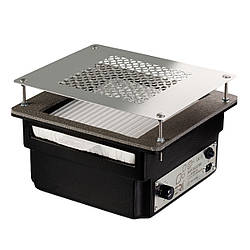 Врізна витяжка - манікюрна пилосос Teri 800М вбудована в стіл манікюрна витяжка ЧОРНА з HEPA фільтром