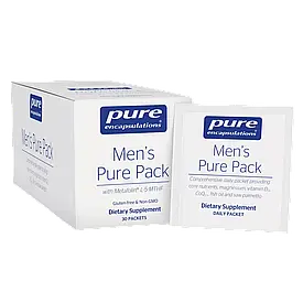 Men's Pure Pack Мультивітамінний мінеральний комплекс для чоловіків, 30 пакетиків