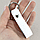 Брелок для ключів шкіряний "Handycover" білий з кільцем, фото 3
