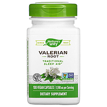 Корінь валеріани Nature's Way "Valerian Root" 1590 мг (100 веганських капсул)