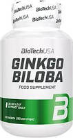 Экстракт листьев гинкго билоба Biotech USA Ginkgo Biloba 90 таблеток