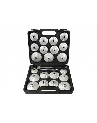 Набір чашок для зняття масляних фільтрів 23 штук Geko G10402, фото 1