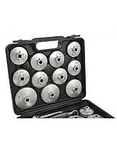 Набір чашок для зняття масляних фільтрів 23 штук Geko G10402, фото 4