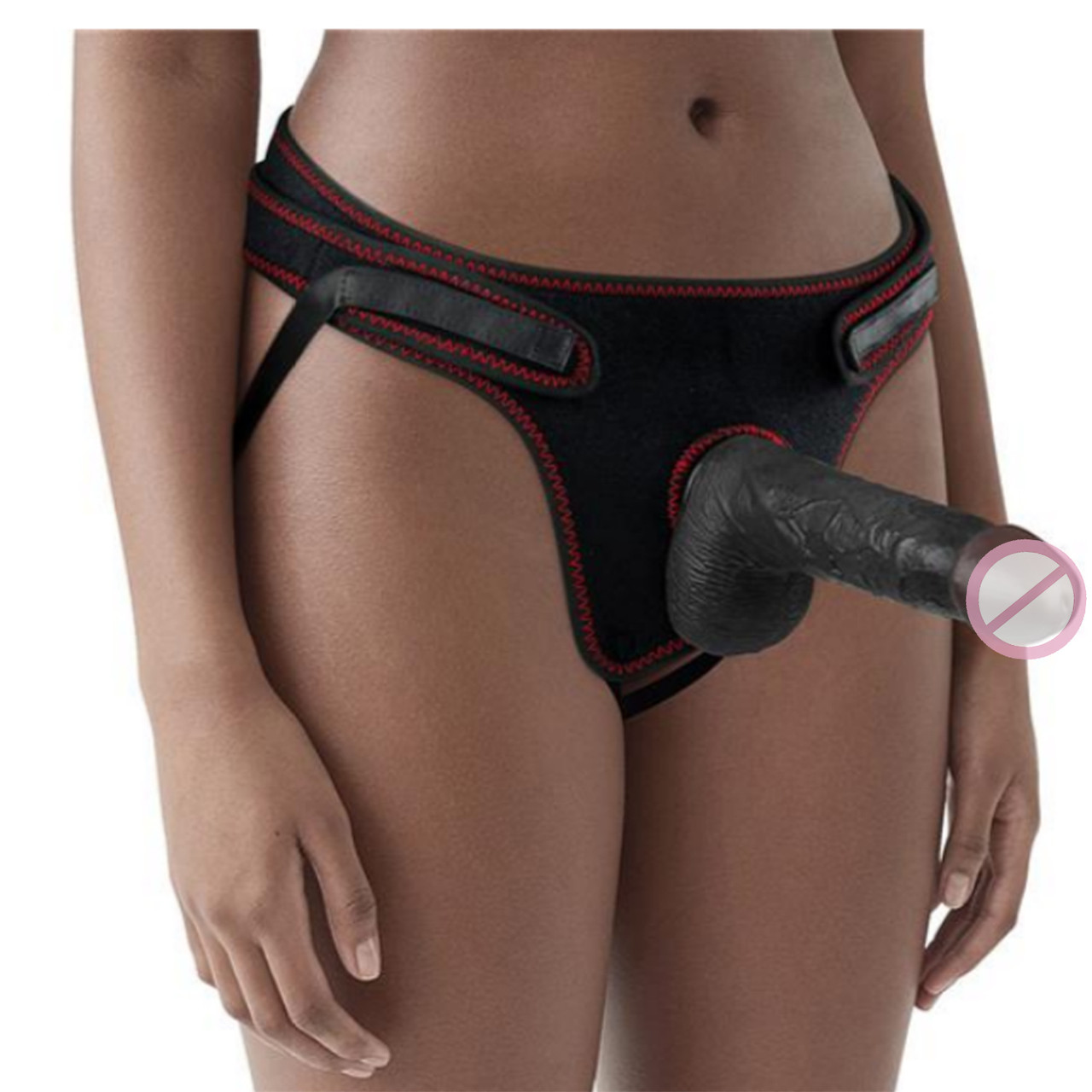 Страпон - Ingen Easy Strap-On Set 7" Black