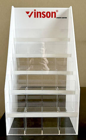 Підставка під ручки Vinson 25х46х20см, 20комірок (8х5,5х3,5см), фото 1