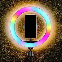 Селфи кольцо для мобильного с держателем Ring Light MJ-33 33cm, Кольцевой свет