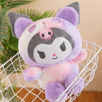 М'яка іграшка аніме Куромі, Onegai My Melody 25 см. Хелло Кіті Kuromi Hello Kitty, фото 3