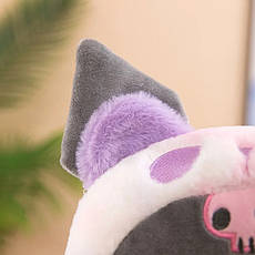 М'яка іграшка аніме Куромі, Onegai My Melody 25 см. Хелло Кіті Kuromi Hello Kitty, фото 5