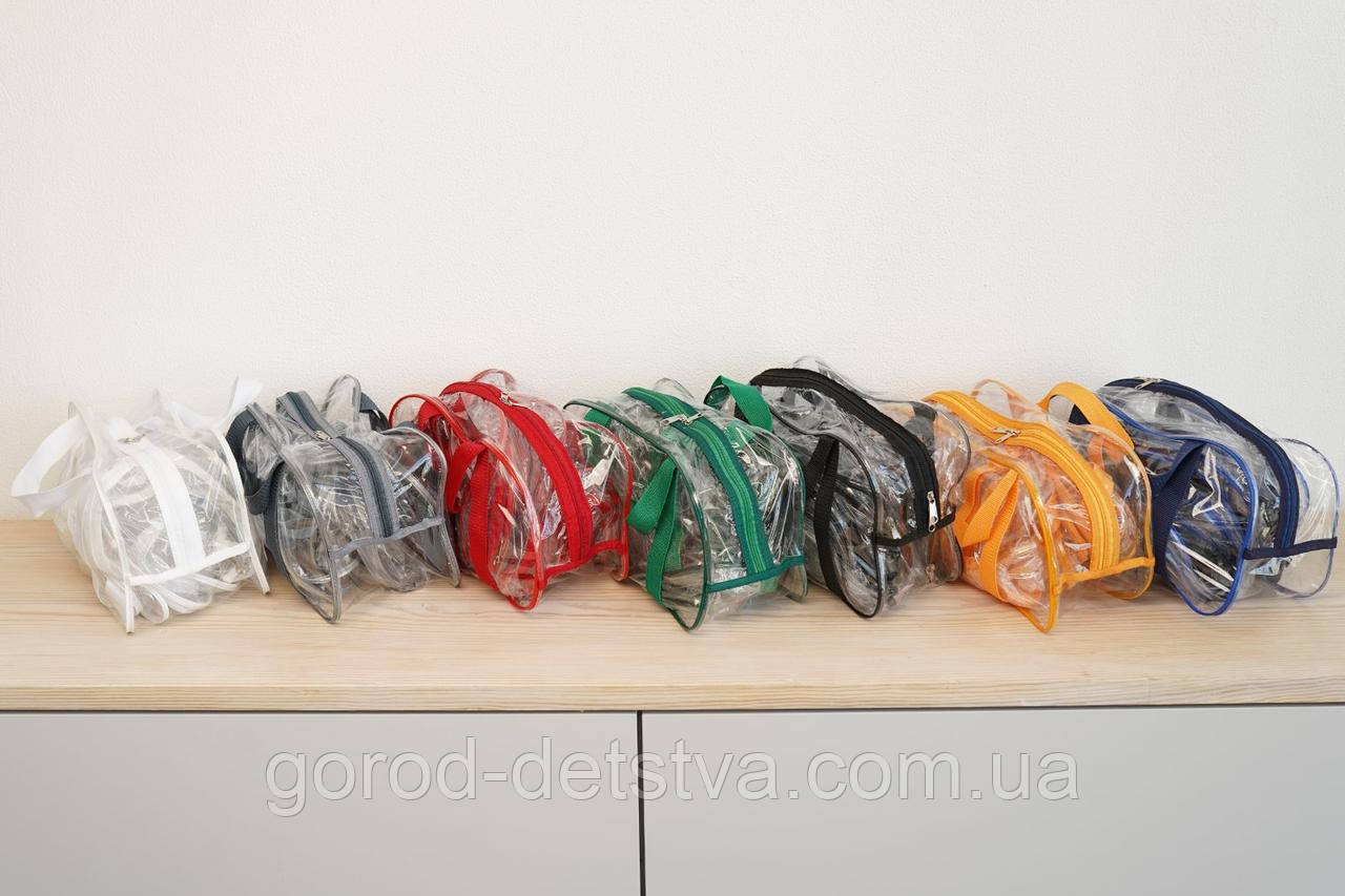 Комплект прозорих сумок у пологовий будинок 3в1 набір з 3-х прозорих сумок розмір S M L, фото 1